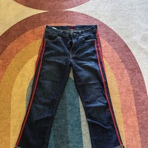 Mother Jeans: Insider Crop Step Fray